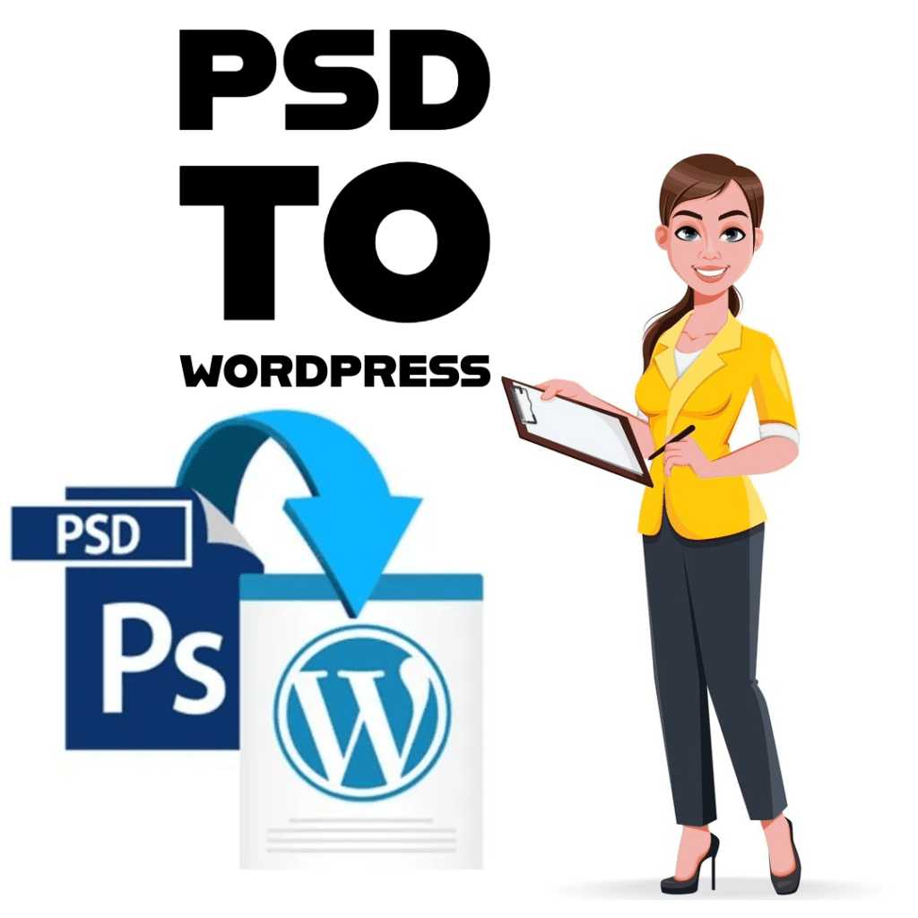 PSD To WordPress Conversation Services India, PSD To WordPress Conversation Company India